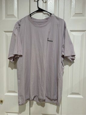 Minimal Logo Short-Sleeve Tee in Light Lavender by Mvcn